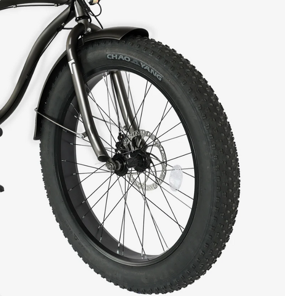 Loiter - 26" E-bike, Color: Black