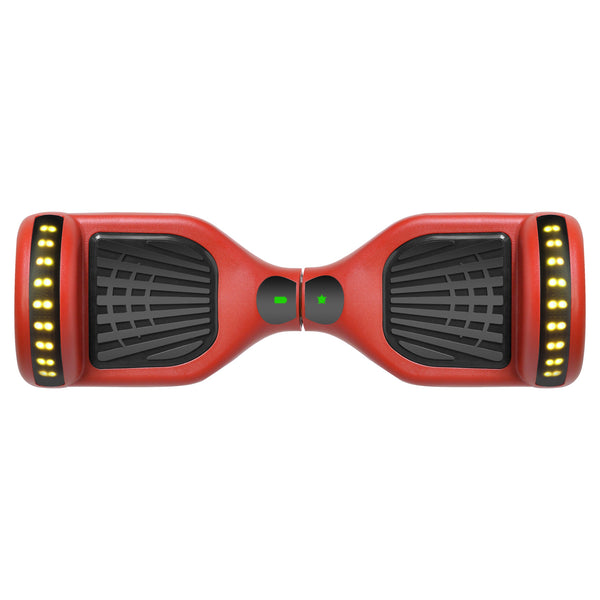 Prime R6 Monster Wheel Hoverboard (Red) - UL-2272 Certified