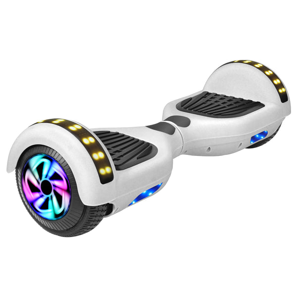 Prime R6 Hoverboard (White) - UL-2272 Certified