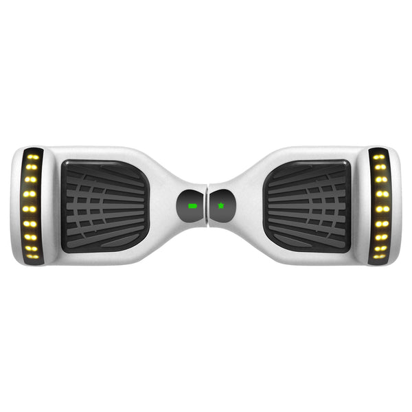 Prime R6 Hoverboard (White) - UL-2272 Certified