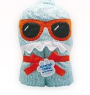 Prime Fun Animal Friend Shark Hooded Towel